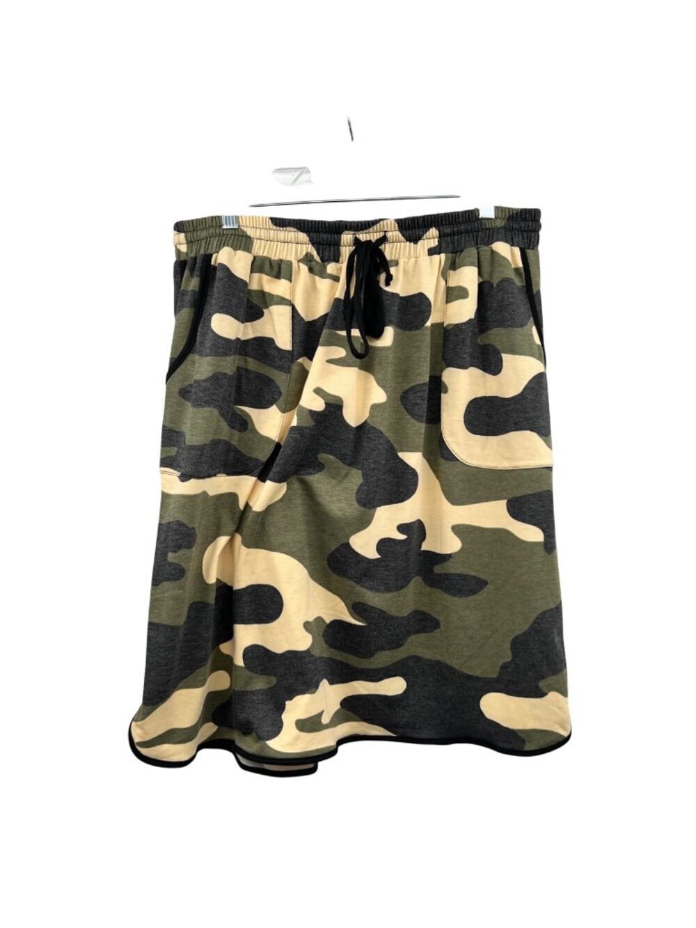 LuLaRoe Lonica Skirt Multicolor Camouflage Drawstring Size XL New